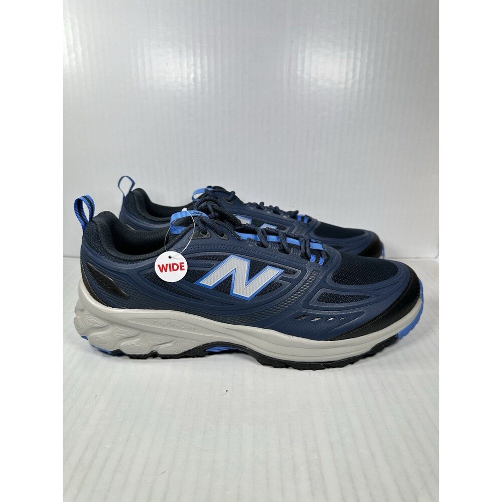 New Balance Fresh Foam 410v9 Men Size 13 4E Wide Trail Running Shoe Blue M4108G6